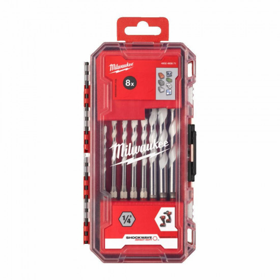 MILWAUKEE UNIVERSAL DRILL BIT set. 8pcs