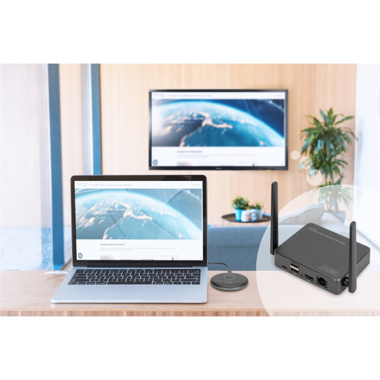 DIGITUS Click & Present Pro - Wireless Collaboration System