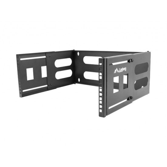 WALL MOUNT RACK 19 4U 497X400/240 BLACK LANBERG