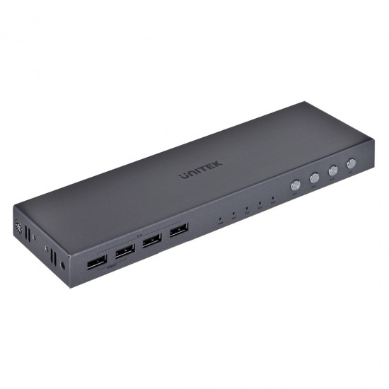 UNITEK V306A KVM switch Grey