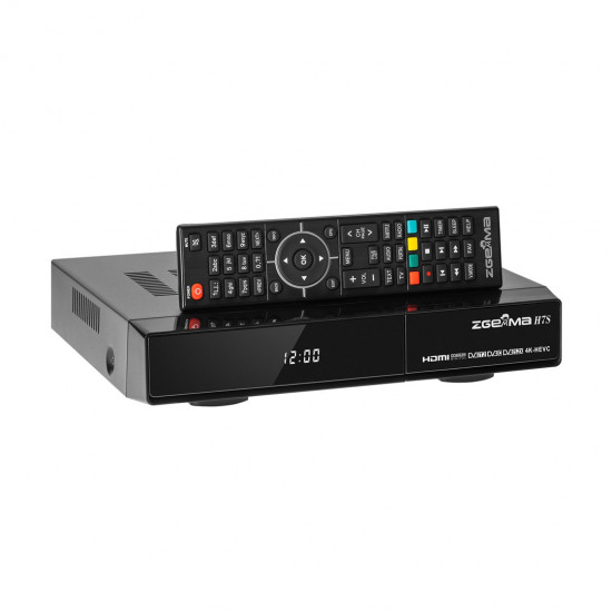 Satellite Receiver: Zgemma H7S DVB-S2X UHD H.265 HEVC LAN