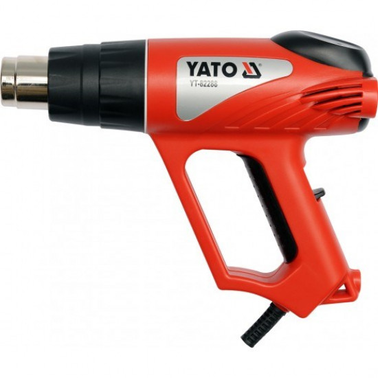 Yato YT-82288 heat gun Hot air gun 500 l/min 550 °C 2000 W Black, Red