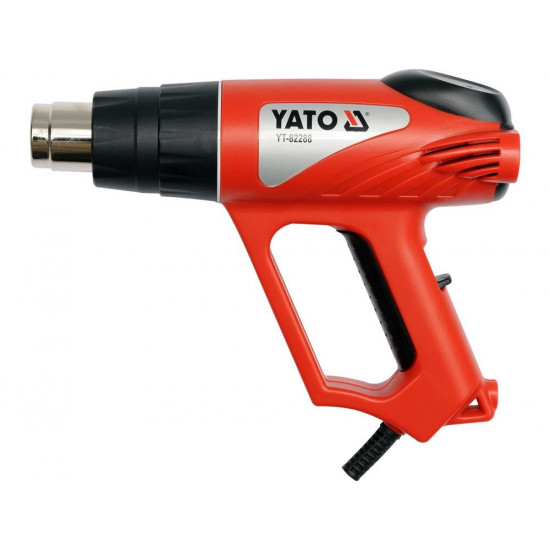 Yato YT-82288 heat gun Hot air gun 500 l/min 550 °C 2000 W Black, Red