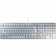 Cherry Keyboard KC 6000 Slim [DE] silver/white