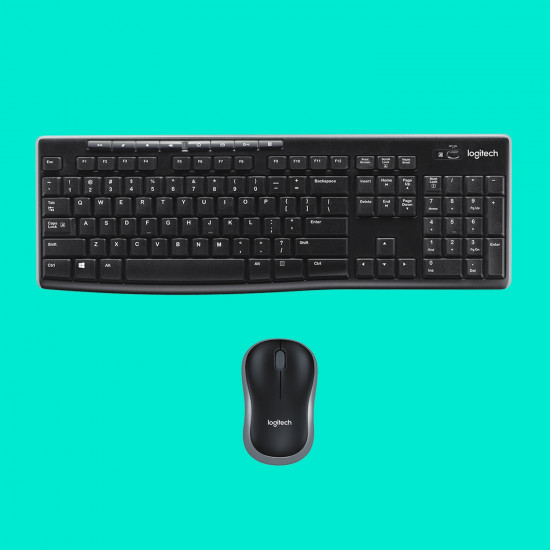 Logitech MK270 Wireless Desktopset QWERTY US