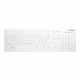 Cherry Keyboard AK-C8112 Medical wireless sealed [DE] white IP68 kabellos, vollversiegelt, IP68