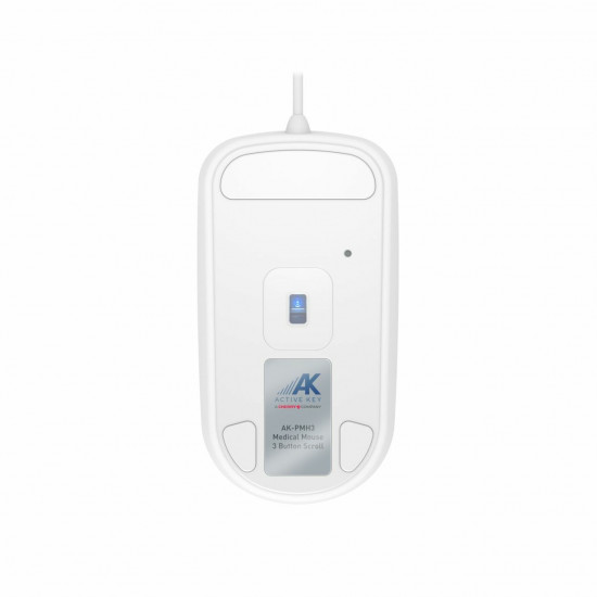 Cherry Mouse AK-PMH3 Medical 3-Button Scroll corded sealed white IP68 kabelgebunden, 3-Button-Scroll-Steuerung, IP68