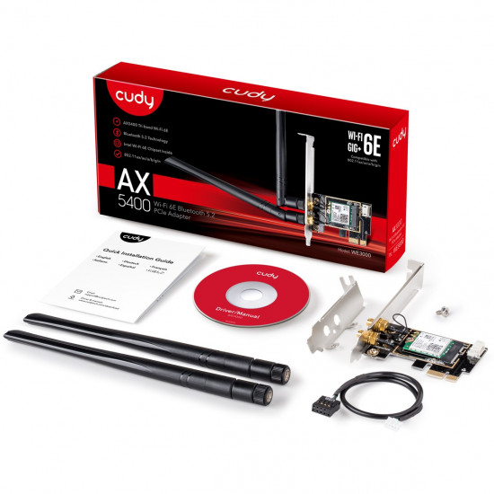 Cudy AX3000 Wi-Fi 6 PCI Express Adapter