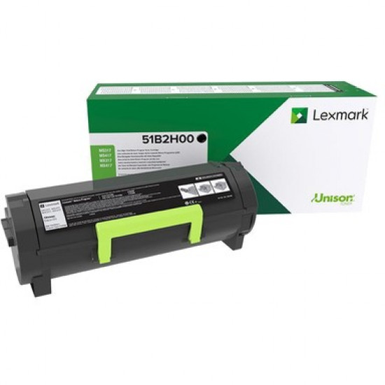 Lexmark Toner 51B2H00 Schwarz bis ca. 8.500 Seiten gemäß ISO/IEC 19752