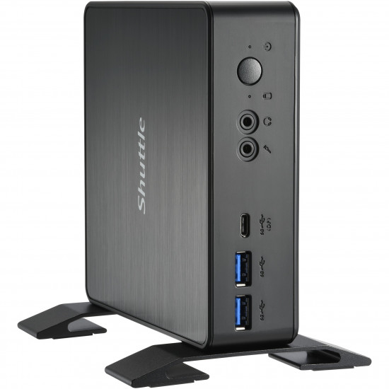 Barebone ShuttleBarebone NC40U5 Black (Core i5-1235U) 24/7, Dual Video, Ultra HD