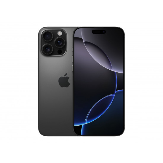 Apple iPhone 16 Pro | Black Titanium | 6.3  | Super Retina XDR | 2622 x 1206 pixels | Apple | A18 Pro | Internal RAM 8 GB | 128 GB | Dual SIM | 4G | Main camera resolution 48+12 MP | Secondary camera resolution 12 MP | iOS | 18