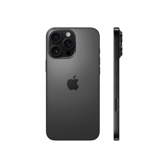 Apple iPhone 16 Pro | Black Titanium | 6.3  | Super Retina XDR | 2622 x 1206 pixels | Apple | A18 Pro | Internal RAM 8 GB | 128 GB | Dual SIM | 4G | Main camera resolution 48+12 MP | Secondary camera resolution 12 MP | iOS | 18