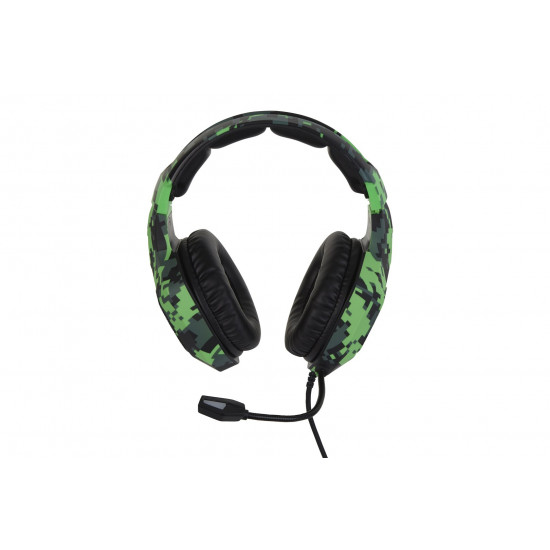 SureFire Skirmish Headset Wired Head-band Gaming USB Type-A Black, Camouflage, Green