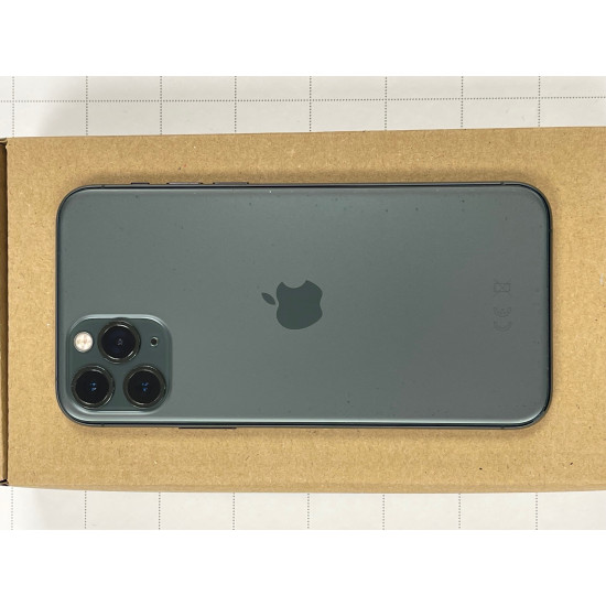 Apple REFURBISHED Grade B | iPhone 11 Pro | Midnight green | 5.8  | Super Retina XDR OLED | 1125 x 2436 pixels | Internal RAM 4 GB | 64 GB | Dual SIM | 4G | Main camera resolution 12+12+12 MP | Secondary camera resolution 12 MP | iOS | 13