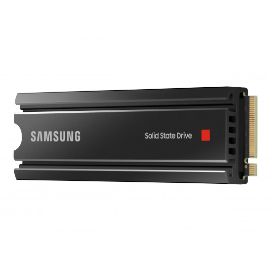 Samsung | 980 PRO with Heatsink | 1000 GB | SSD form factor M.2 2280 | Solid-state drive interface M.2 NVMe 1.3c | Read speed 7000 MB/s | Write speed 5000 MB/s