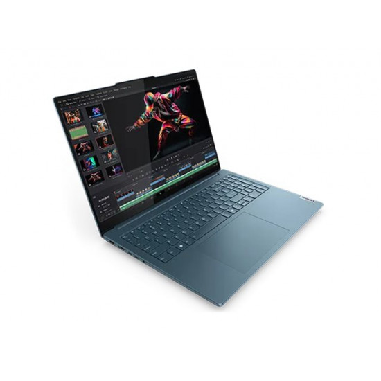 Lenovo Yoga Pro 9 16IMH9 | Tidal Teal | 16  | 3.2K | 3200 x 2000 pixels | Anti-glare | Intel Core U9 | 185H | 32 GB | Soldered LPDDR5x | Solid-state drive capacity 1000 GB | NVIDIA GeForce RTX 4060 | GDDR6 | 8 GB | Windows 11 Pro | 802.11ax | Bluetooth version 5.3 | Keyboard language English | Keyboard backlit | Warranty 24 month(s) | Battery warranty 12 month(s)