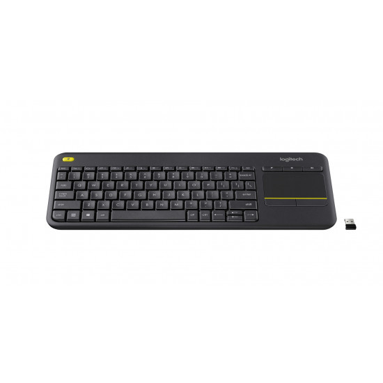 Logitech K400 Plus keyboard RF Wireless Dutch Black