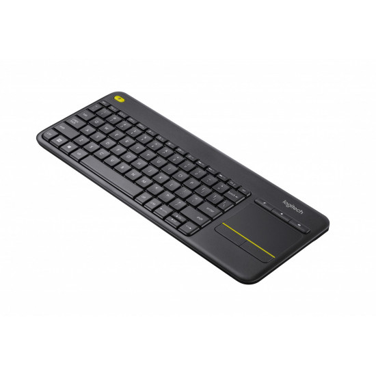 Logitech K400 Plus keyboard RF Wireless Dutch Black