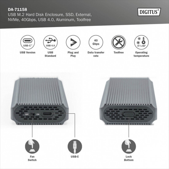 External HDD Enclosure DA-71158