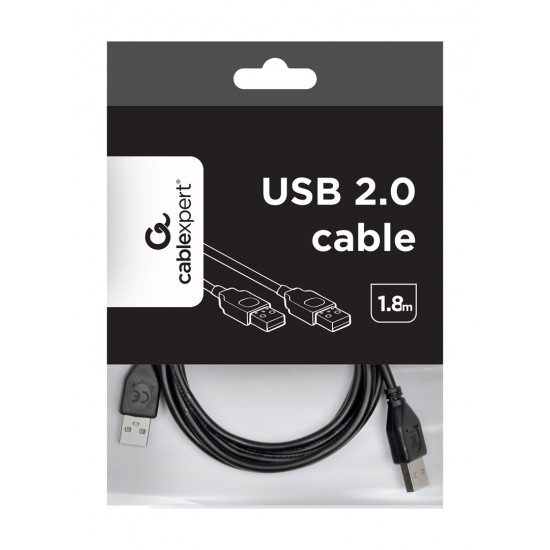 Gembird CCP-USB2-AMAM-6 USB cable USB 2.0 1.8 m USB A Black