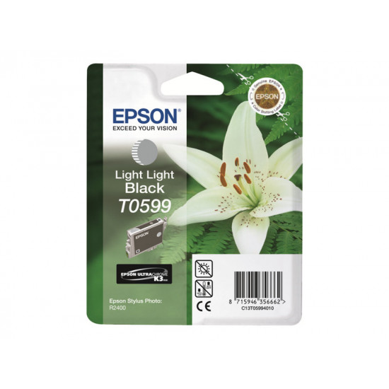 EPSON Tinte Light Light Black T0599 1 x 13 ml Ultrachrome K3 fuer Stylus Photo R4200