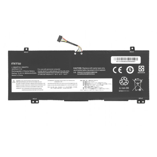 MITSU LENOVO IDEAPAD S540 3600mAh 55Wh 15,4V