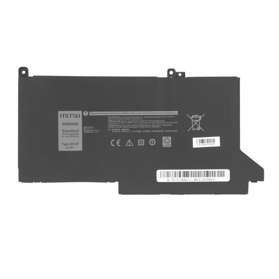 MITSU DELL LATITUDE DJ1J0 C27RW 3000mAh 11,