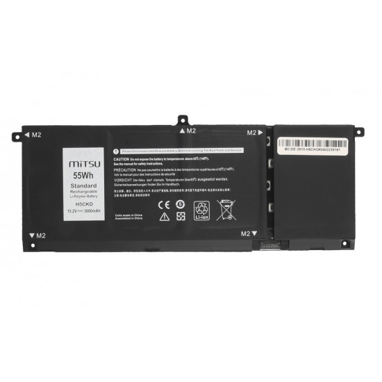 MITSU DELL INSPIRON 3600mAh 55Wh 15,2V