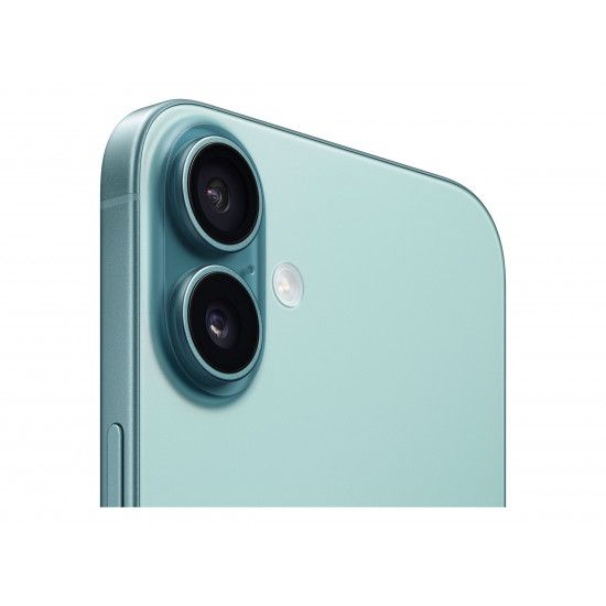 Apple iPhone 16 Plus | Teal | 6.7  | Super Retina XDR | 2796 x 1920 pixels | A18 | Internal RAM 8 GB | 128 GB | Dual SIM | 4G | 5G | Main camera resolution 48+12 MP | Secondary camera resolution 12 MP | iOS | 18