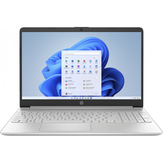 HP 15s-eq2289nw AMD Ryzen™ 3 5300U Laptop 39.6 cm (15.6) Full HD 8 GB DDR4-SDRAM 256 GB SSD Wi-Fi 5 (802.11ac) Windows 11 Home Silver