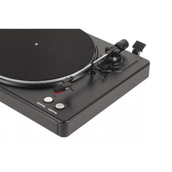 Krüger&Matz TT-501 Belt-drive audio turntable Black