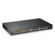 Zyxel GS1900-48HPv2 Managed L2 Gigabit Ethernet (10/100/1000) Power over Ethernet (PoE) Black