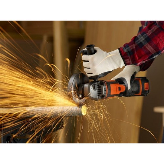 BLACK+DECKER ANGLE GRINDER 18V WITHOUT BATTERIES AND CHARGER BCG720N