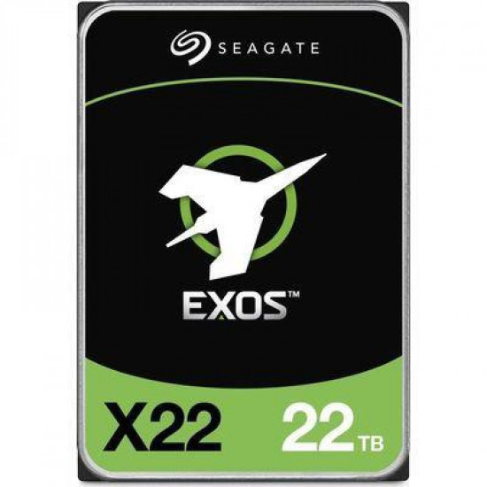 HDD|SEAGATE|Exos X22|22TB|SATA|512 MB|7200 rpm|Discs/Heads 10/20|ST22000NM002E