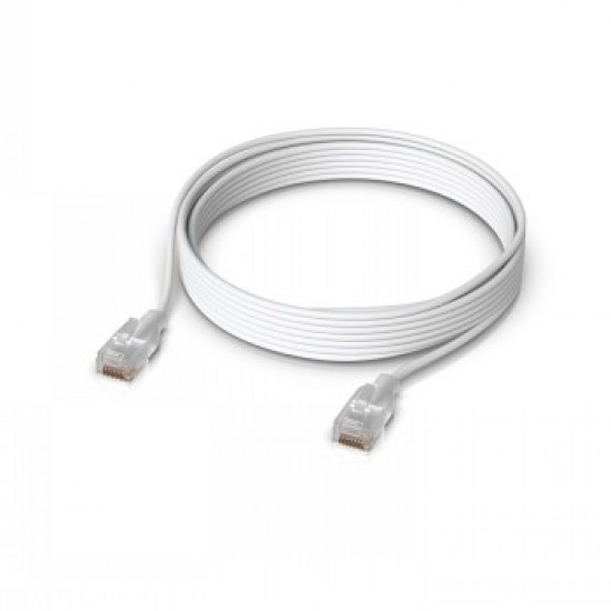 UBIQUITI NANO-THIN PATCH CABLE WITH 2.5 GBE SUPPORT DESIGNED TO SHOW ETHERLIGHTING™ EFFECTS / 8 M