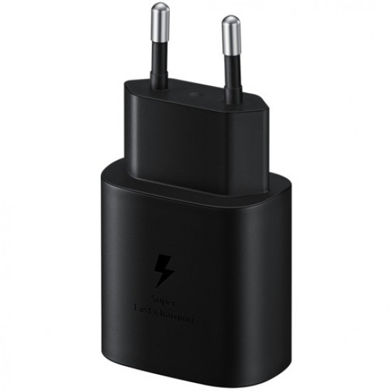 Samsung Schnellladegerät 25W Netzteil inkl. Datenkabel USB Type-C black (Bulk)