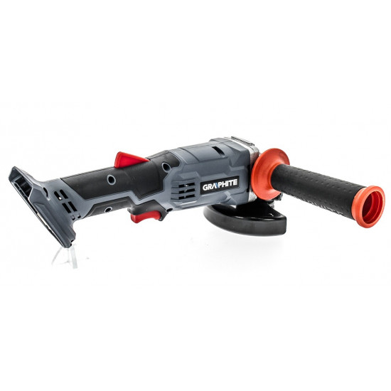 Graphite Energy+ 18V Li-Ion brushless cordless angle grinder 115 mm blade without battery