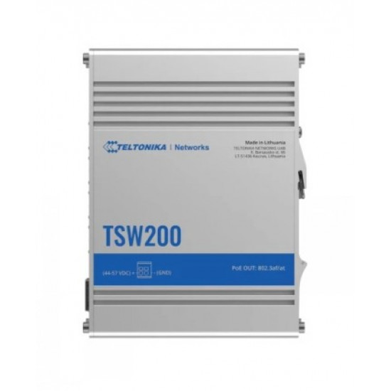 TELTONIKA IOT SWITCH TSW200 POE 8X 30W PORT TSW200000050