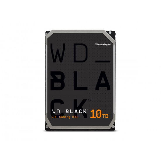 WD Desktop Black 10TB HDD 7200rpm 6Gb/s serial ATA SATA 256MB cache 3.5inch intern RoHS compliant Bulk