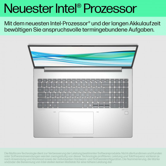 HP ProBook 440 G11 Intel Core Ultra 7 155U 35,56cm 14Zoll WUXGA 32GB 1TB/SSD W11P 1J War (DE) - Keyboard layout might be German