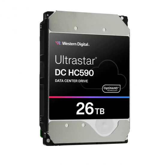 Western Digital DC HC590 internal hard drive 26 TB 7200 RPM 3.5 Serial ATA