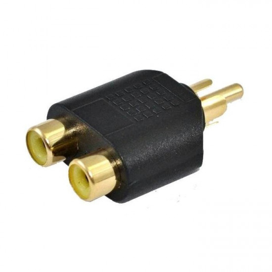 SSQ HA10 - Adapter 2 x RCA socket - RCA plug