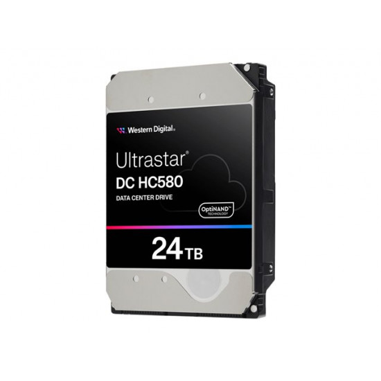 WESTERN DIGITAL ULTRASTAR DC HC580 3.5inch 26.1MM 24TB 512MB 7200RPM SAS ULTRA 512E SE P3 DC