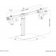 Neomounts FPMA-D865DBLACK Tischhalterung für zwei Flachbildschirme bis 27 (69 cm)