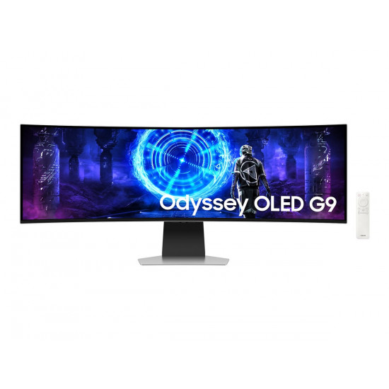 Samsung LS49DG950SUXEN Odyssey G9 G95SD | 49  | OLED | DQHD | 32:9 | 240 Hz | 5120 x 1440 pixels | 250 cd/m² | HDMI ports quantity 1 | Silver