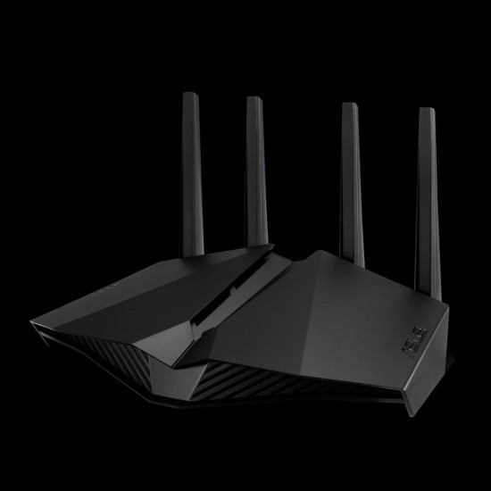 ASUS RT-AX82U wireless router Gigabit Ethernet Dual-band (2.4 GHz / 5 GHz) Black