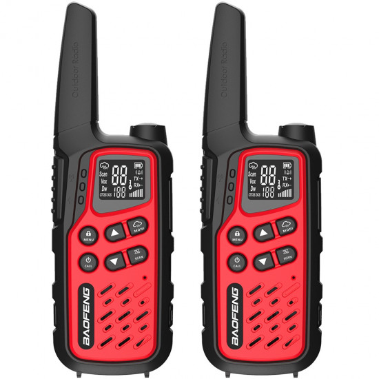 Walkie-Talkie Baofeng BF-T25E Red