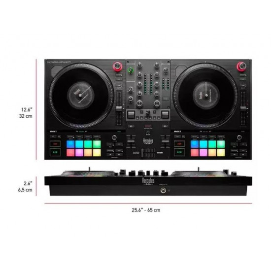 Hercules DJControl Inpulse T7 | Speakers | USB connectivity