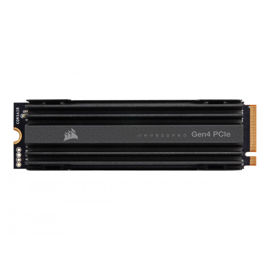 Corsair Gen4 PCIe x4 NVMe 1.4 M.2 SSD MP600 Pro 1000 GB SSD form factor M.2 2280 SSD interface PCIe Gen 4.0 x4 Write speed Up to 5500 MB/s Read speed Up to 7000 MB/s