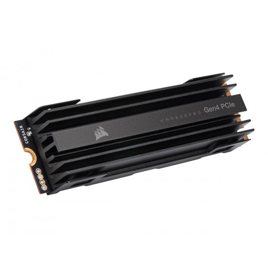 Corsair Gen4 PCIe x4 NVMe 1.4 M.2 SSD MP600 Pro 1000 GB SSD form factor M.2 2280 SSD interface PCIe Gen 4.0 x4 Write speed Up to 5500 MB/s Read speed Up to 7000 MB/s